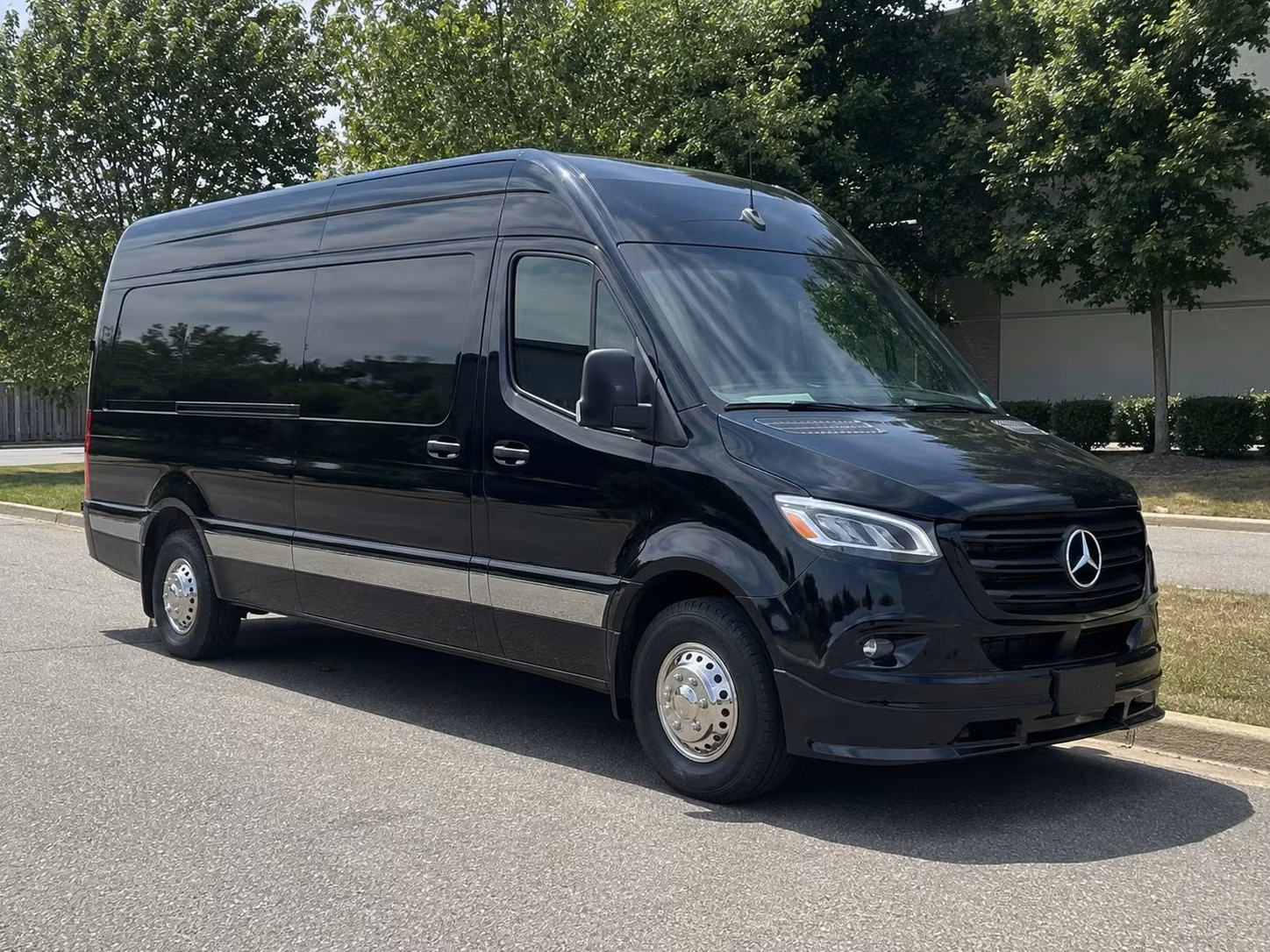 sprinter van with driver